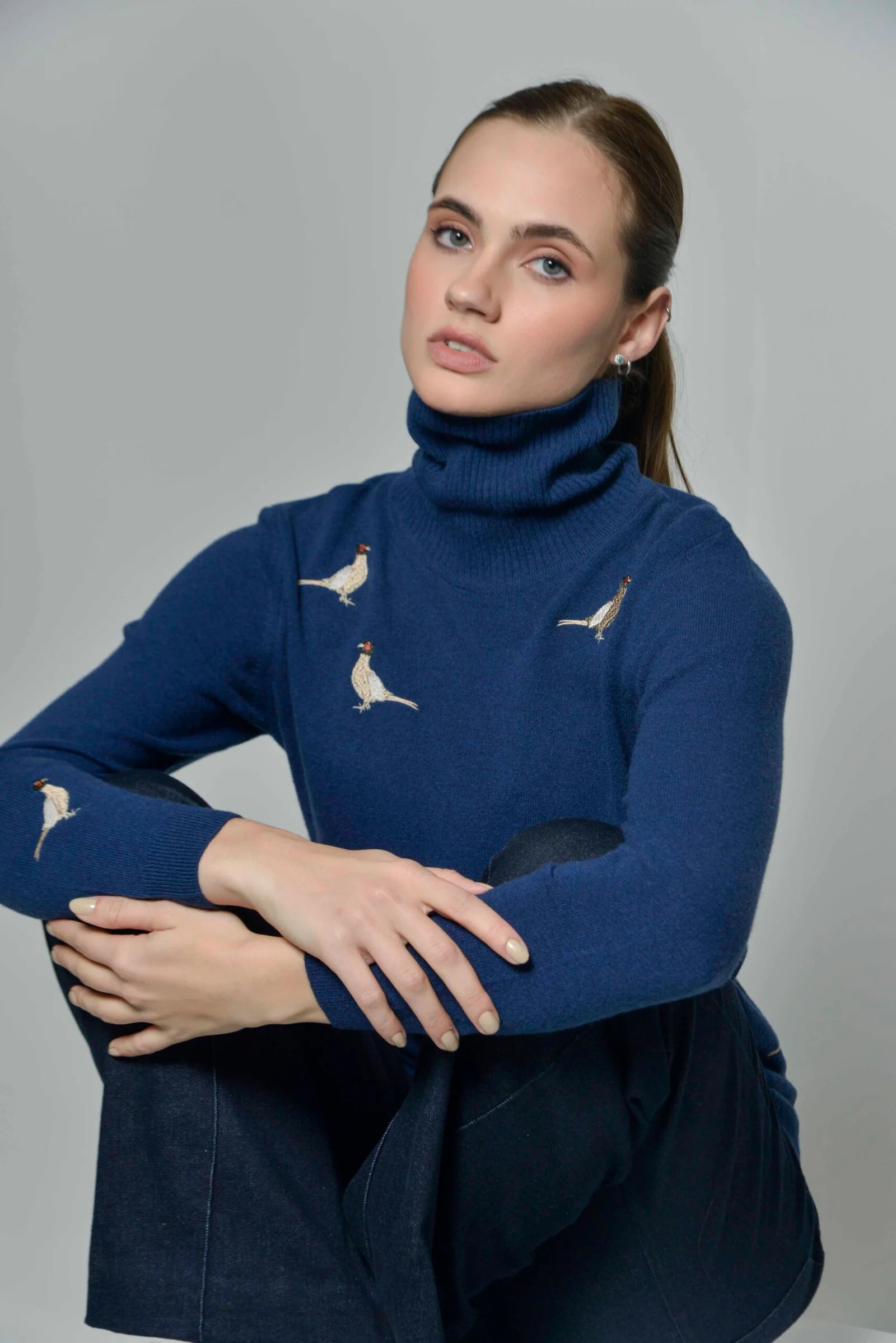 Hartwell Chelsea Jumper - Pheasants