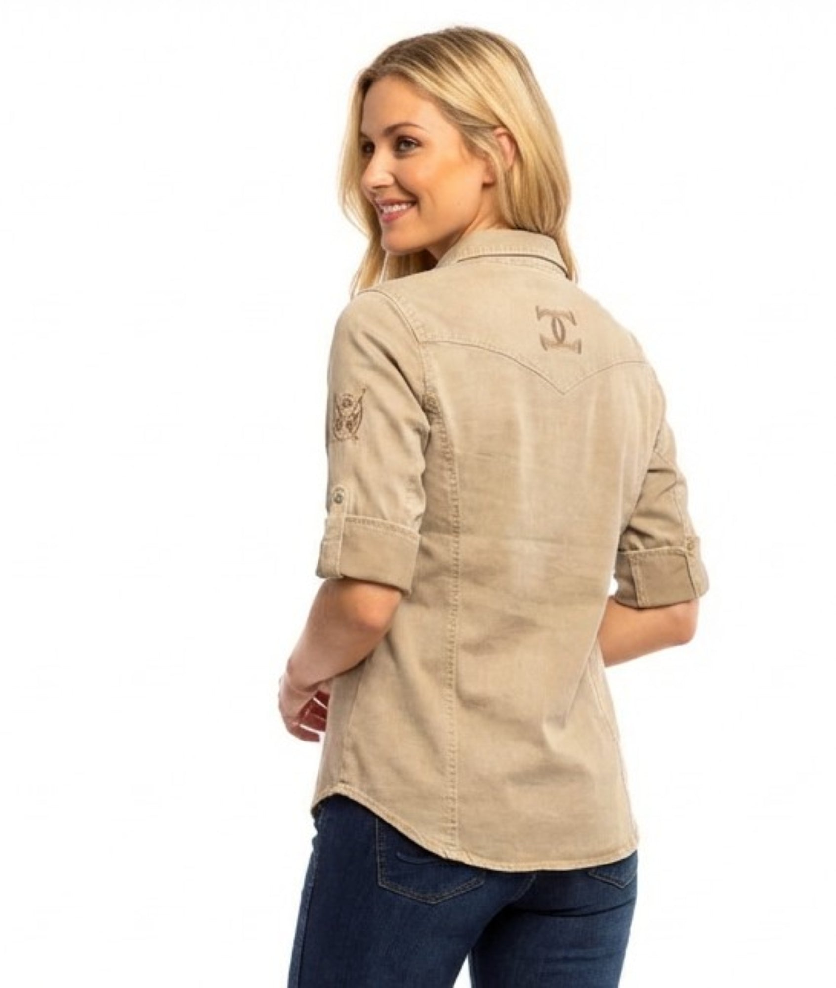 Goode Rider Khaki Jean Shirt
