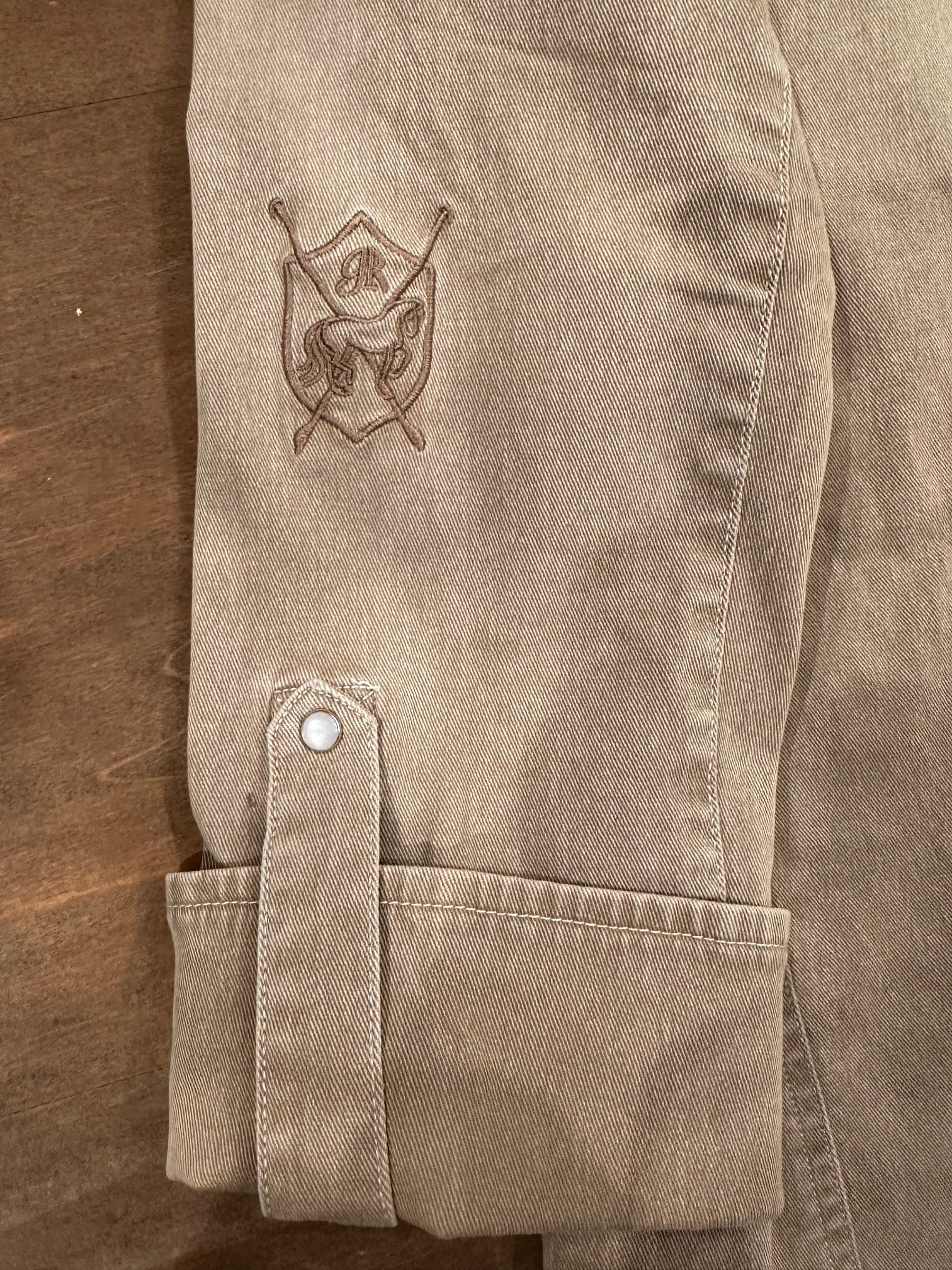 Goode Rider Khaki Jean Shirt