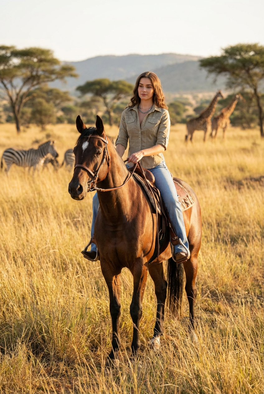 Goode Rider Khaki Jean Shirt