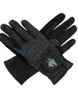 Sixteen Cypress Leather & Jersey Riding Gloves