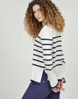 Hartwell White Stripe Doris Jumper