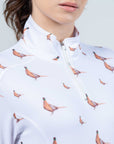 Hartwell Ester New Pheasants Half Zip Top