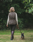 Outback Ladies 'Melbourne' Waterproof Wax Quilted Gilet