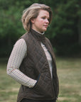 Outback Ladies 'Melbourne' Waterproof Wax Quilted Gilet