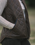 Outback Ladies 'Melbourne' Waterproof Wax Quilted Gilet