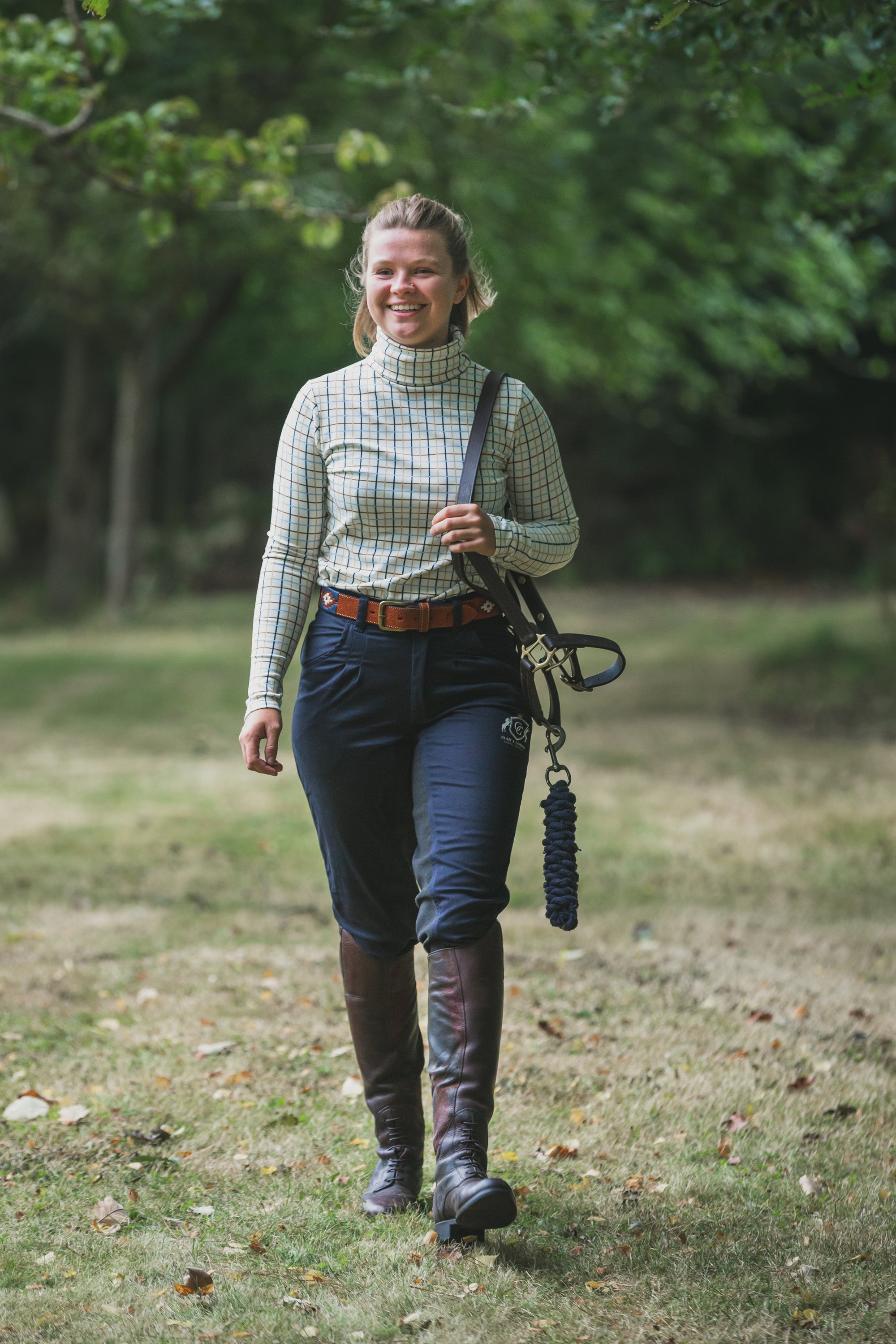 Glaze &amp; Gordon Traditional Training Unisex Breeches Version 1.0 - Navy