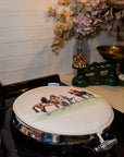 Glaze & Gordon 'Well Met' Hob Cover (Aga tops) - Conversation