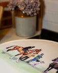 Glaze & Gordon 'Well Met' Hob Cover (Aga tops) - Conversation