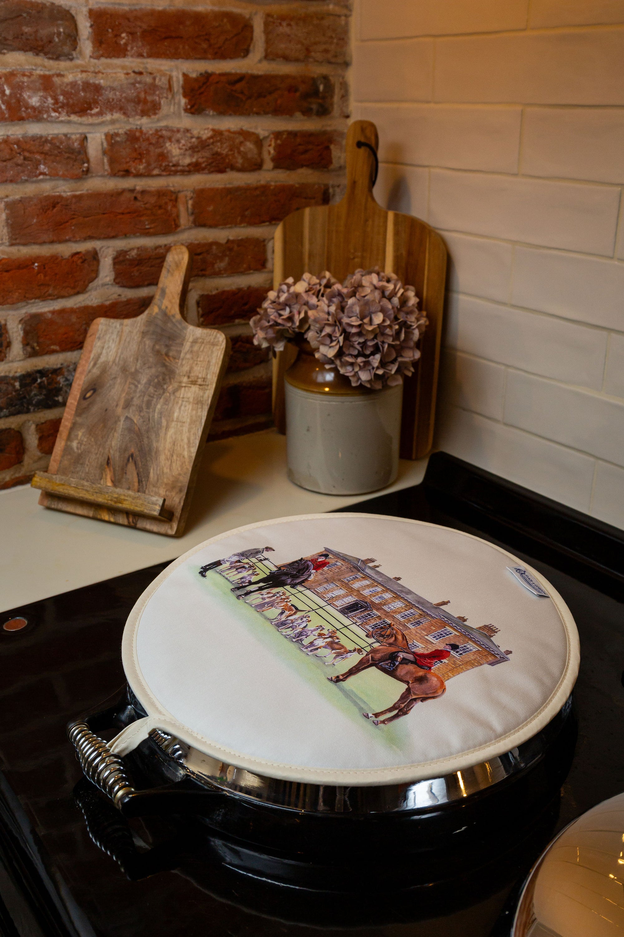 Glaze &amp; Gordon 'Well Met' Hob Cover (Aga tops) - Congregation