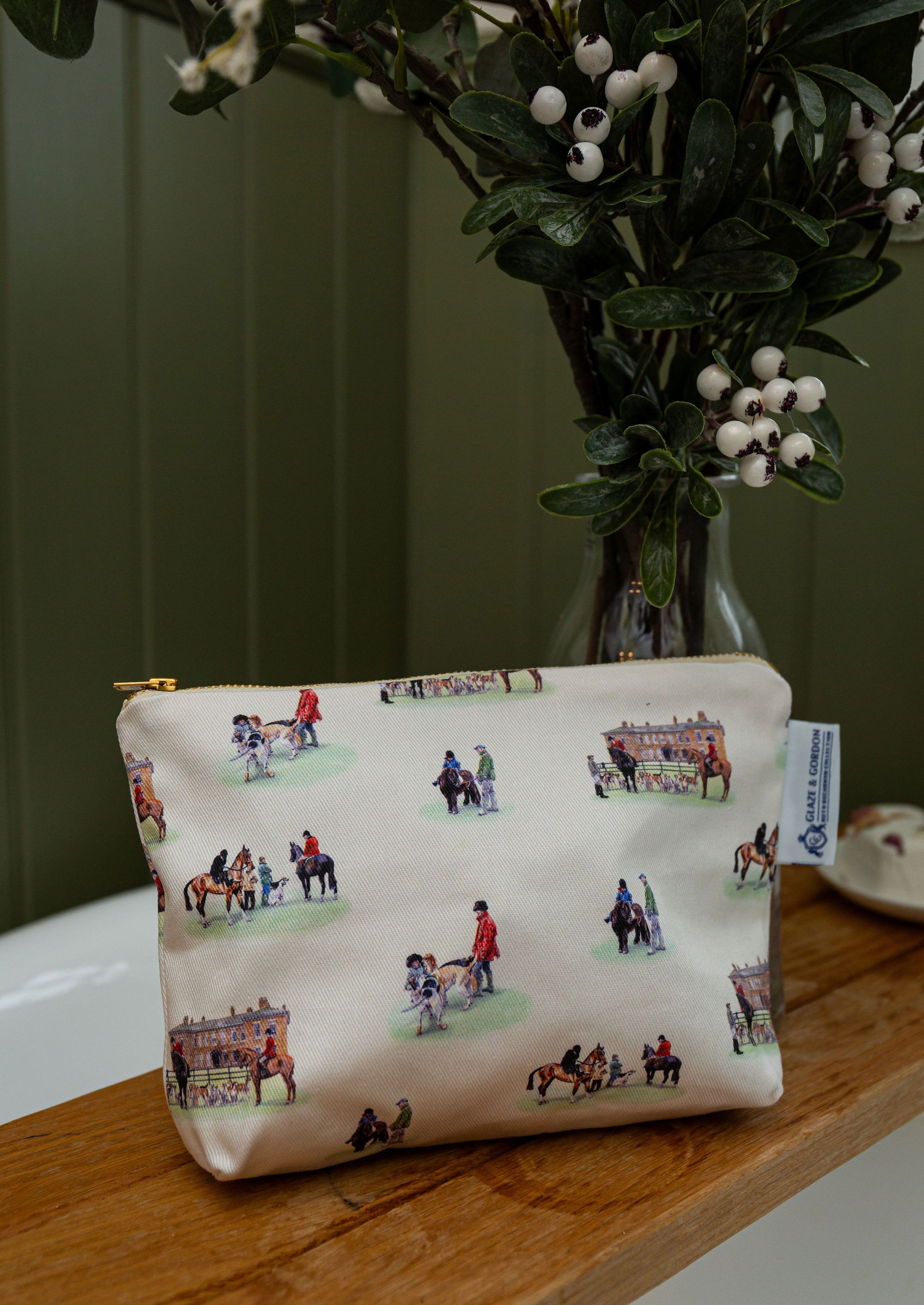 Glaze &amp; Gordon 'Well Met' Cosmetic Bag