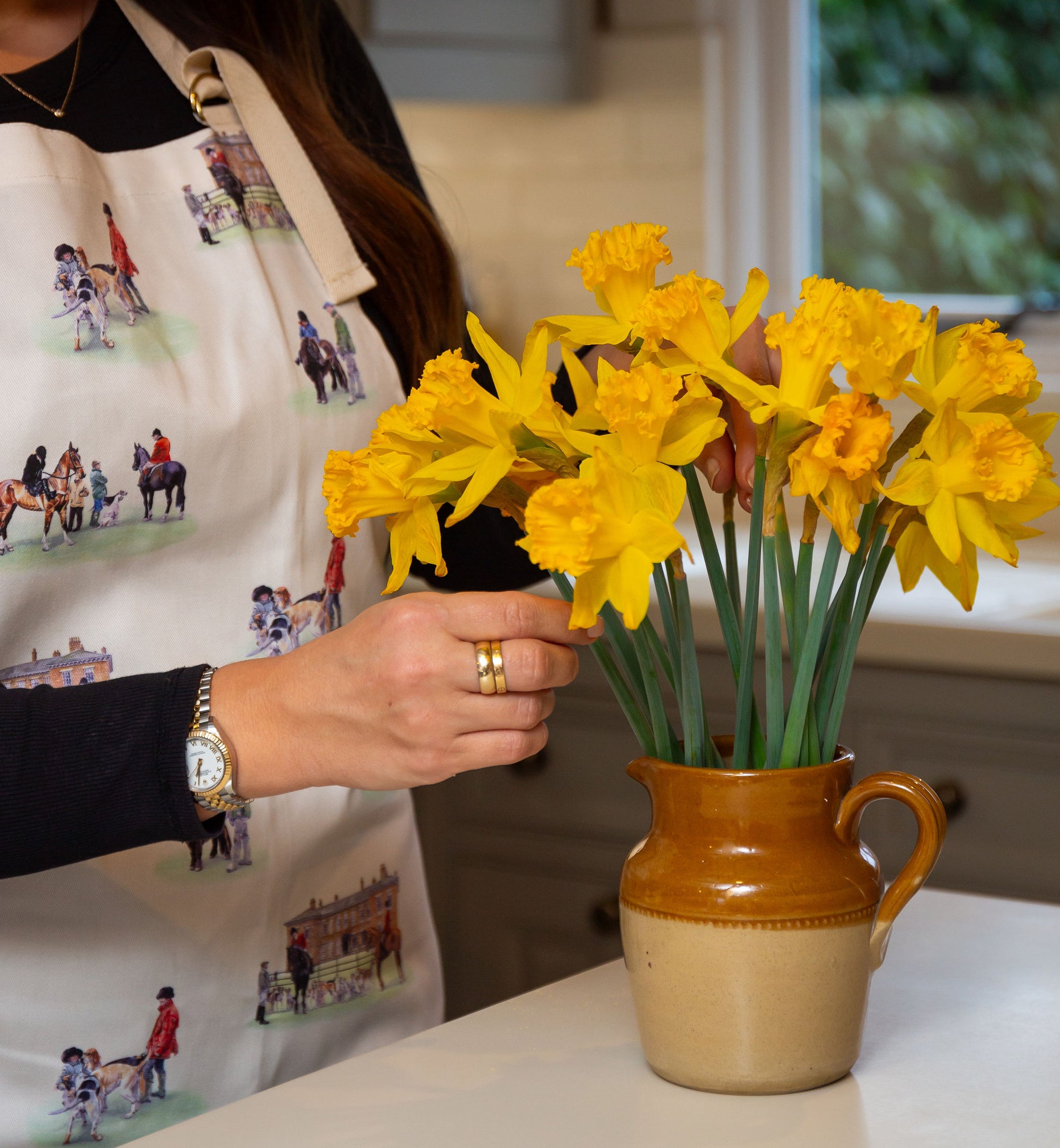 Glaze &amp; Gordon 'Well Met' Apron