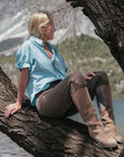 Glaze & Gordon X Alexandra Tolstoy Traditional Training Unisex Breeches - Chocolate Brown