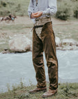 Outback Unisex Oilskin Waterproof Full Chaps