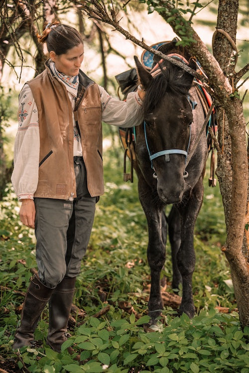 Outback Unisex Waterproof Oilskin Gilet - The Sawbuck