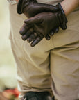 Geier Original Deerskin Gloves - 100% Merino Wool Lined