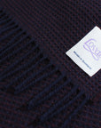 Glaze & Gordon 'Burnfoot' Honeycomb Wool Throw