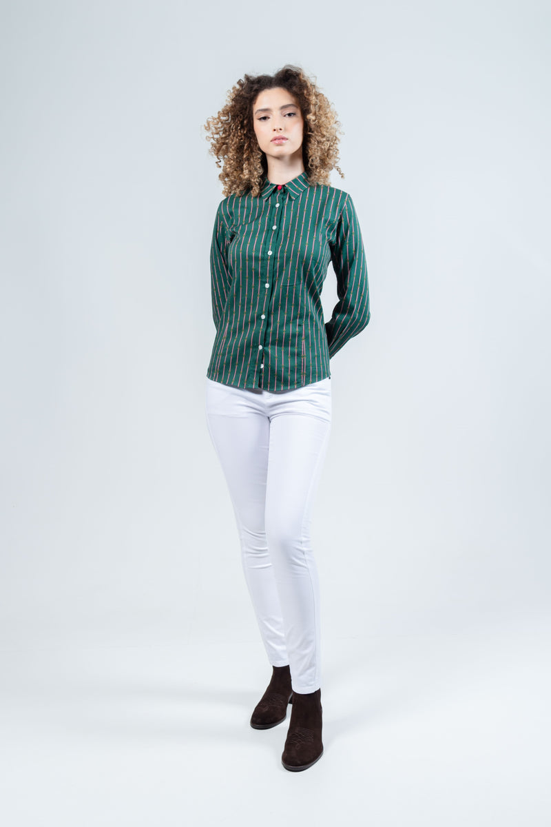 Hartwell Layla Green Snaffle Shirt