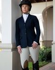 R.J. Classics Gulf Natural Rise Knee Patch Breeches - Beige