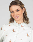 Hartwell Malu New Pheasants Needlecord Shirt