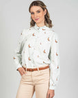 Hartwell Malu New Pheasants Needlecord Shirt