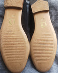 Rönner Mimosa Jockey Black & Gold Velvet Loafers