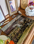 Munnings 'Lady Munnings on Exmoor' Glass Worktop Saver