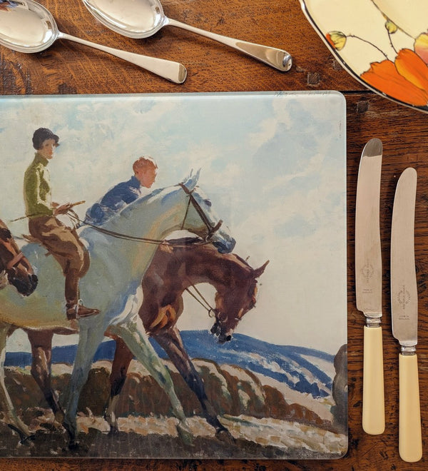 Frederic Whiting 'The Morning Ride' Glass Worktop Saver