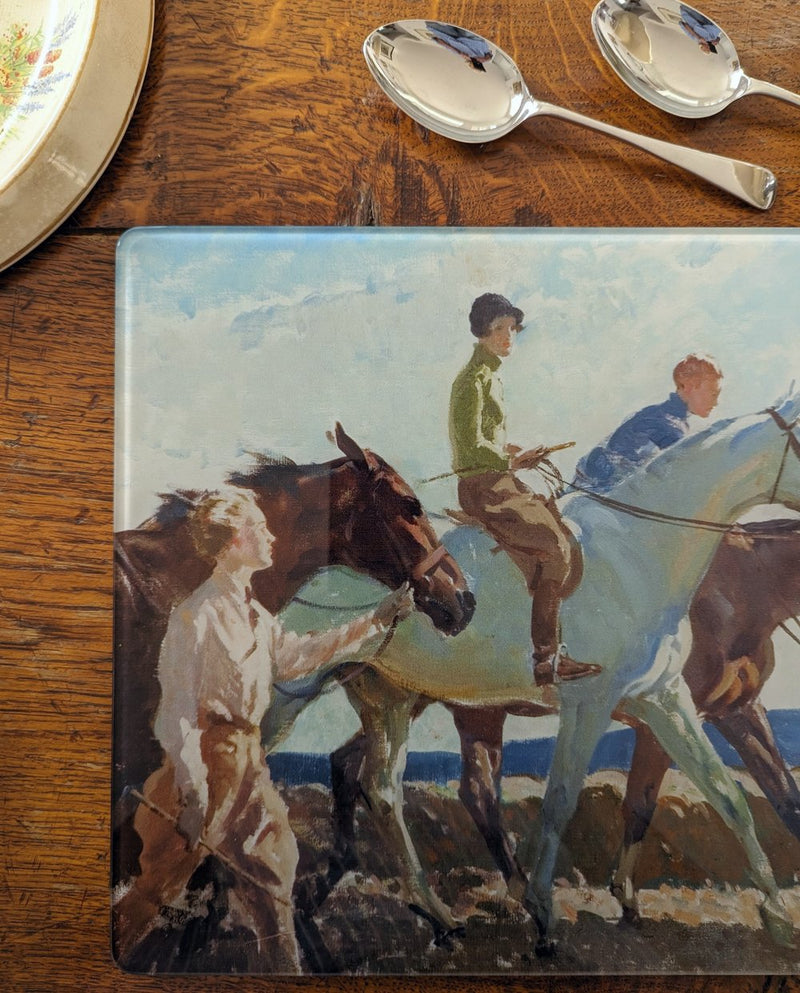 Frederic Whiting 'The Morning Ride' Glass Worktop Saver
