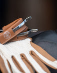 Pravins Sellier Leather Spur Covers