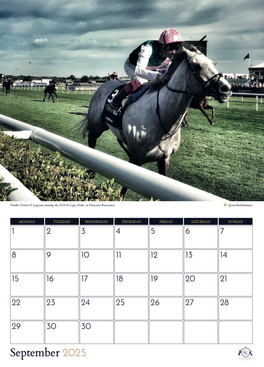 Glaze &amp; Gordon Equestrian Charity Calendar 2025