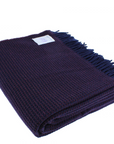 Glaze & Gordon 'Burnfoot' Honeycomb Wool Throw