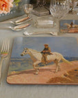 Isabel Scott x Munnings "Shrimp on a White Welsh Pony" Placemat