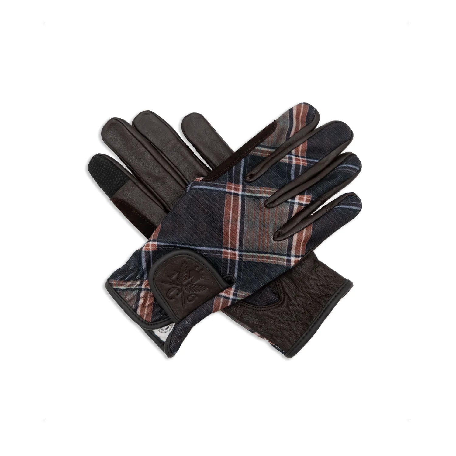 Sixteen Cypress Leather &amp; Jersey Riding Gloves