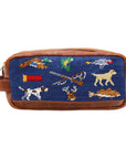 Smathers & Branson Southern Sportsman Needlepoint Toiletry Bag