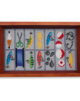 Smathers & Branson Tackle Tray Needlepoint Valet Tray