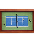 Smathers & Branson Tennis Overhead Needlepoint Valet Tray