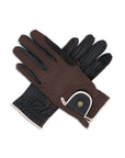 Sixteen Cypress Leather & Mesh Riding Gloves