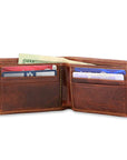 Smathers & Branson Gaucho Needlepoint Bi-fold Wallet