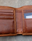 Glaze & Gordon Salmon Needlepoint Bi-fold Wallet - 15% of sales go to the Atlantic Salmon Trust