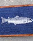 Glaze & Gordon Salmon Needlepoint Bi-fold Wallet - 15% of sales go to the Atlantic Salmon Trust