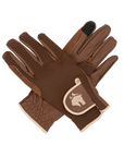 Sixteen Cypress Leather & Mesh Riding Gloves