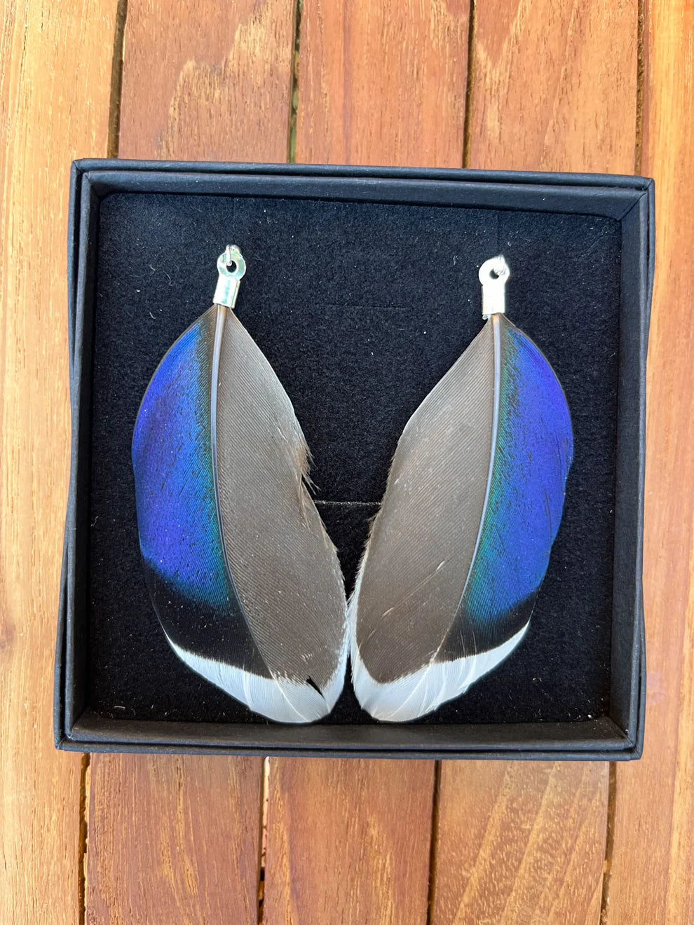 My Fancy Feathers The Elizabeth Feather Earrings