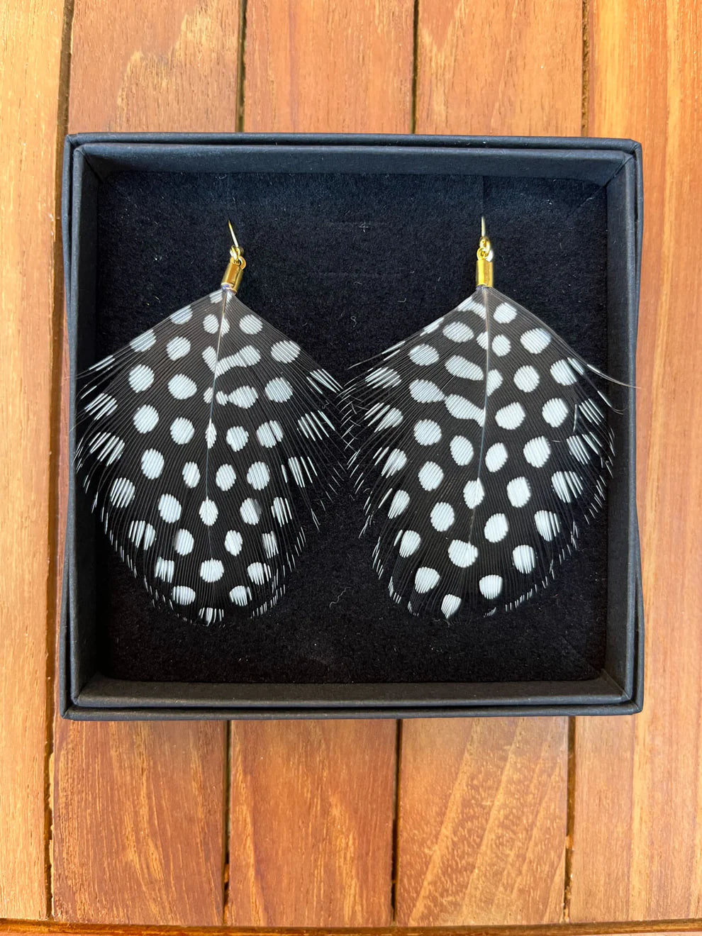 My Fancy Feathers The Elizabeth Feather Earrings