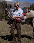 Glaze & Gordon X Alexandra Tolstoy Traditional Training Unisex Breeches - Chocolate Brown