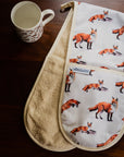 Glaze & Gordon 'For Fox Sake' Double Oven Gloves