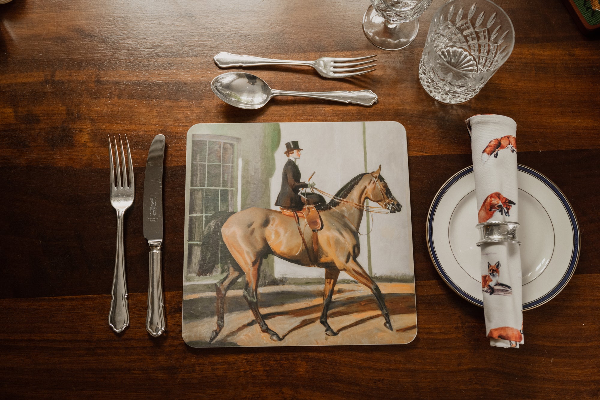 Munnings &quot;My Wife, My Horse &amp; Myself&quot; Placemat