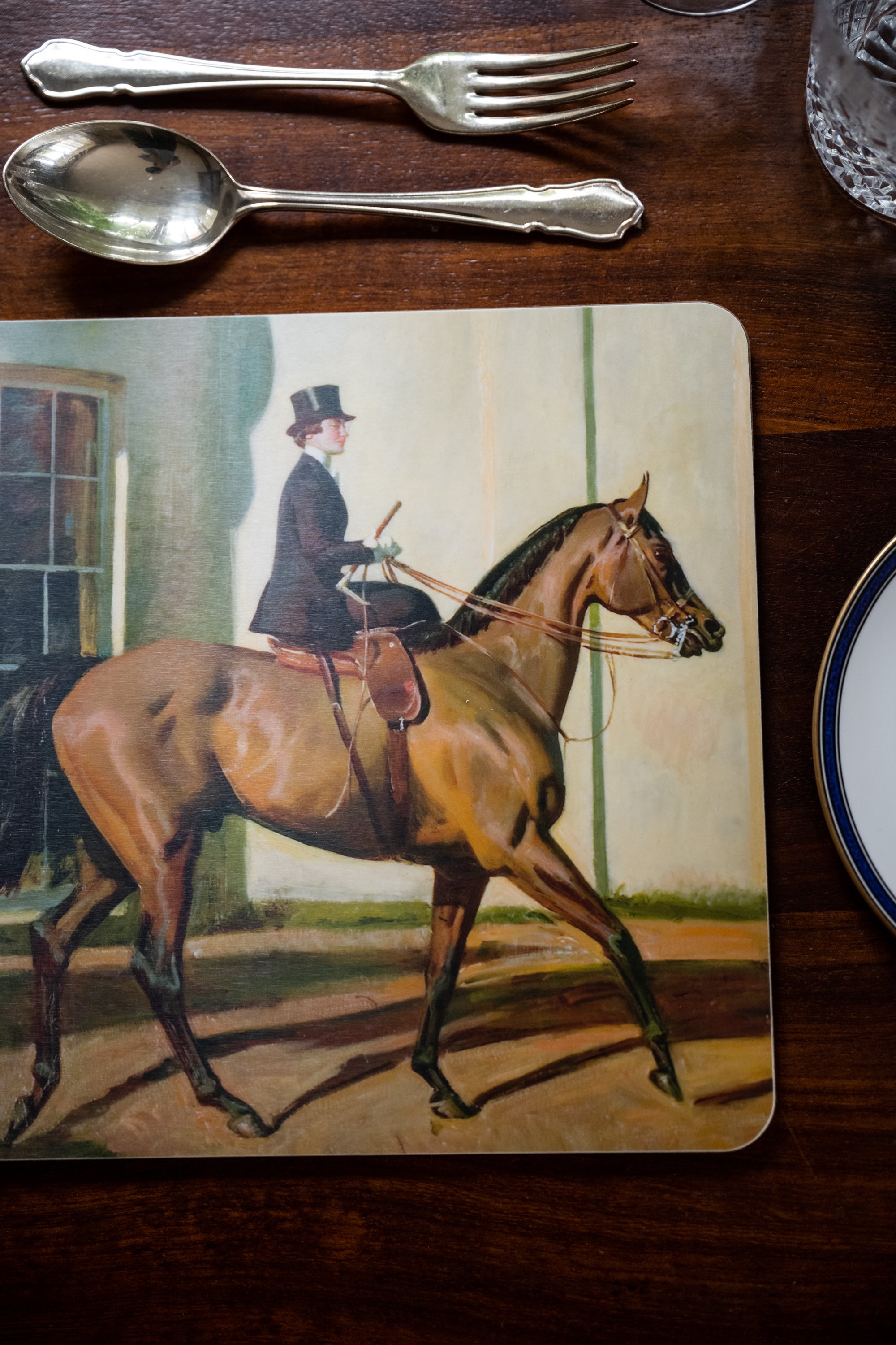 Munnings &quot;My Wife, My Horse &amp; Myself&quot; Placemat