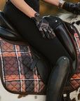 Sixteen Cypress Leather & Jersey Riding Gloves