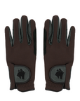 Sixteen Cypress Leather & Mesh Riding Gloves